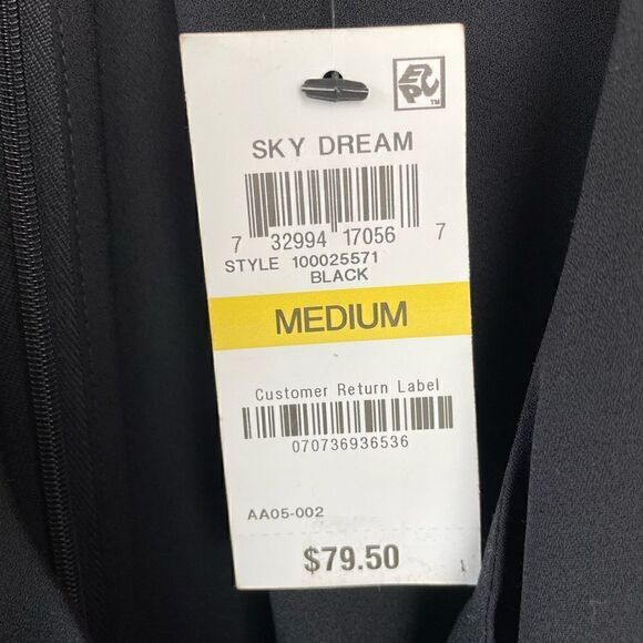 NWT Bar III Black Romper Size M - Picture 5 of 6